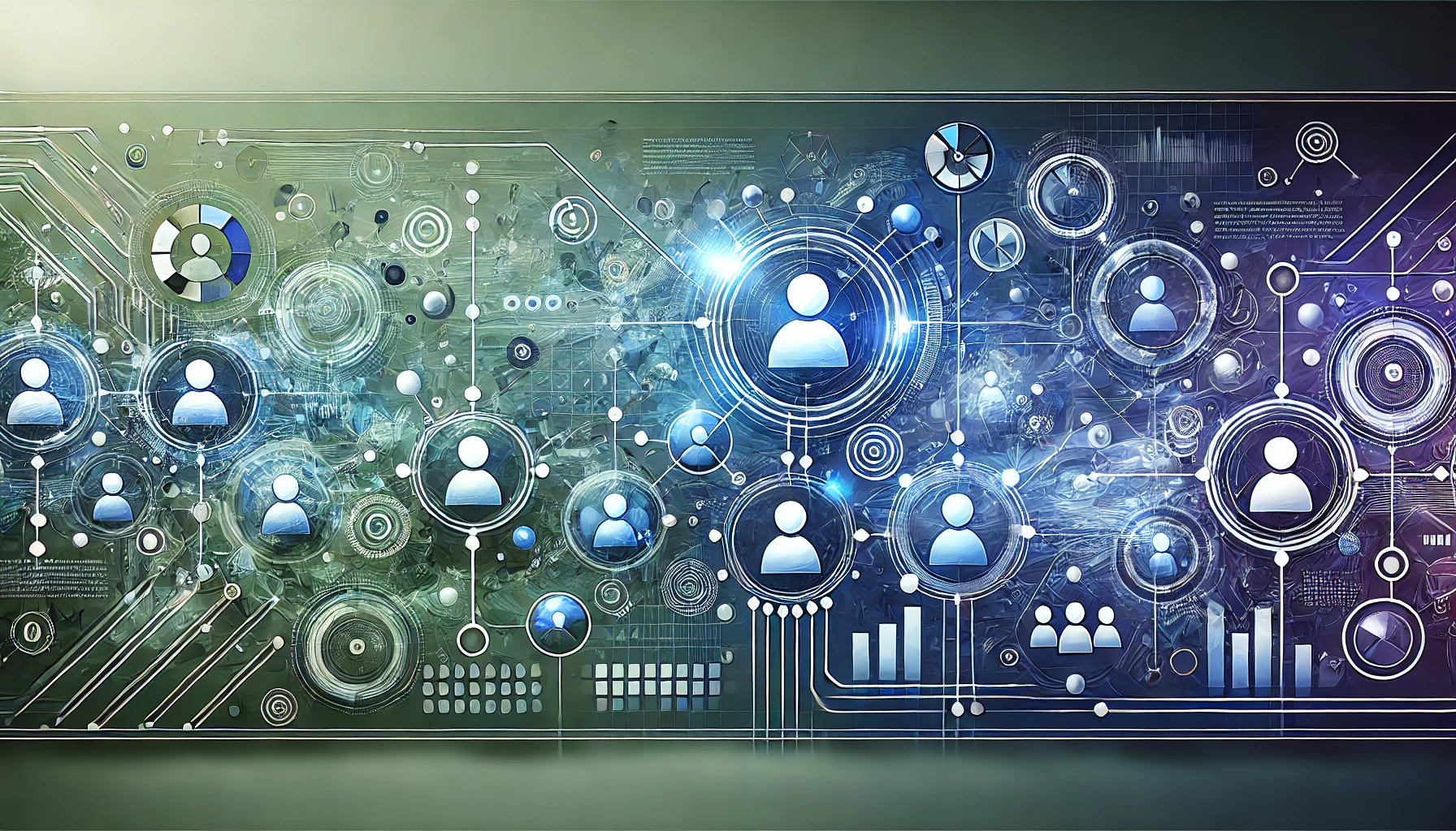 Community symbolisch dargestellt durch Vernetzung