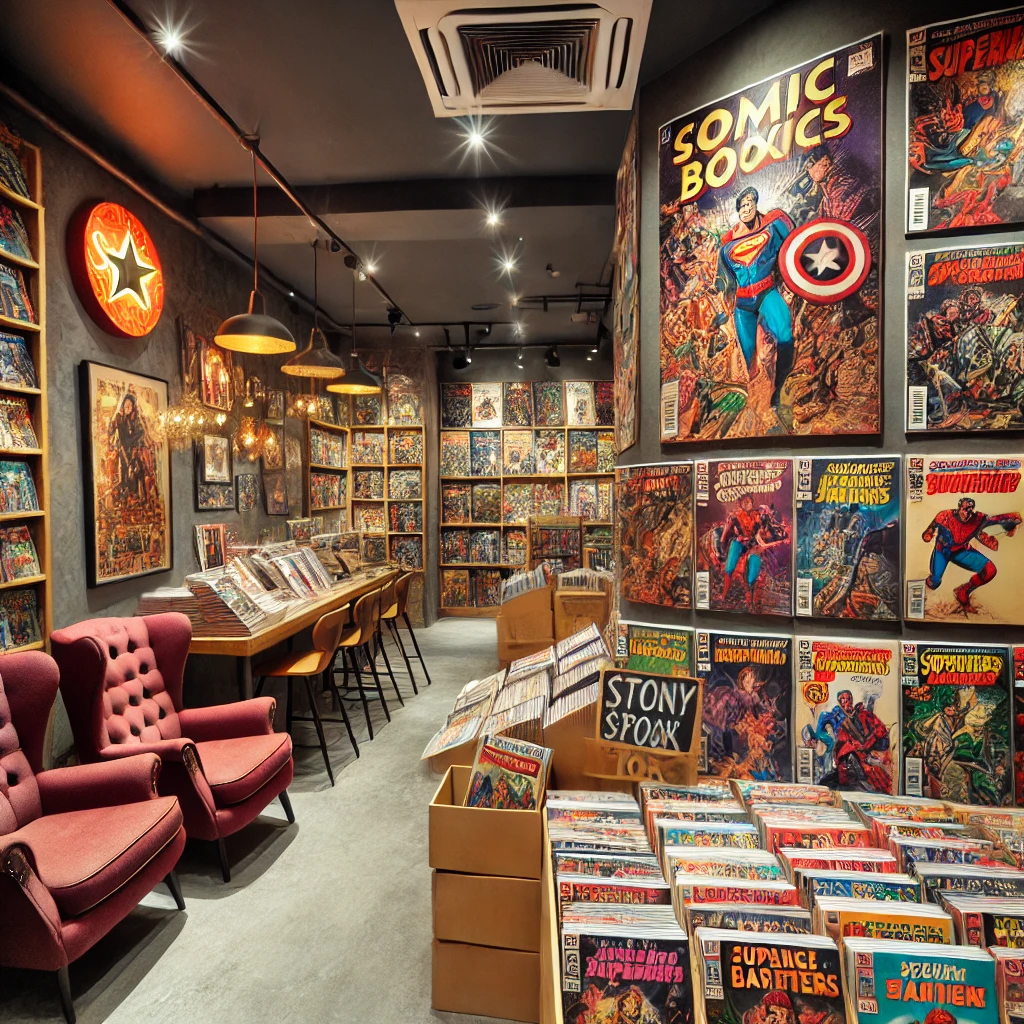 Comicladen als Spezialgeschäft