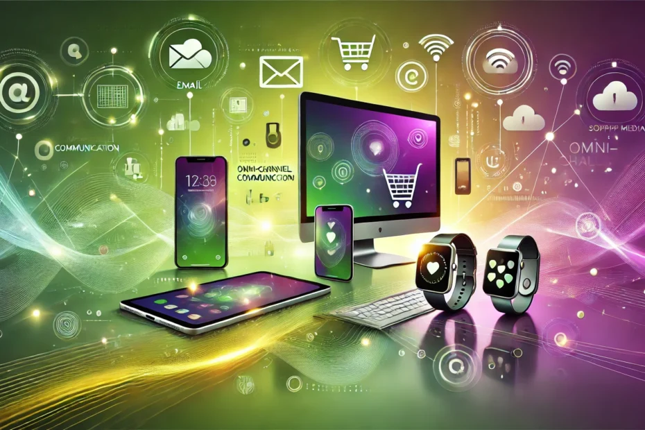 Bild Multi-, Cross-, Omni-Channel: PC, Smartphone, Tablet, Smartwatch - Elemente der Vertriebsstrategien